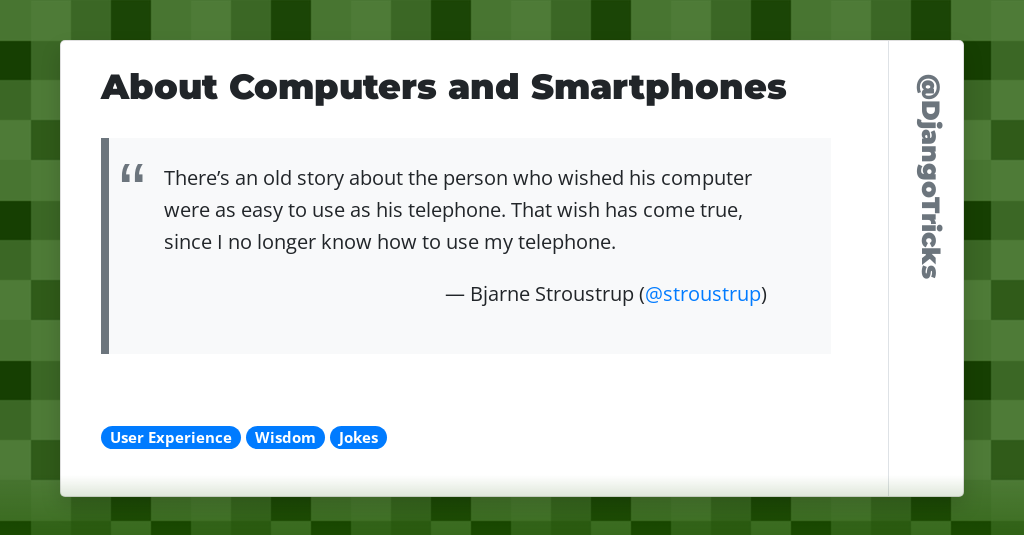 About Computers and Smartphones