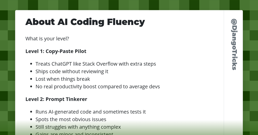 About AI Coding Fluency